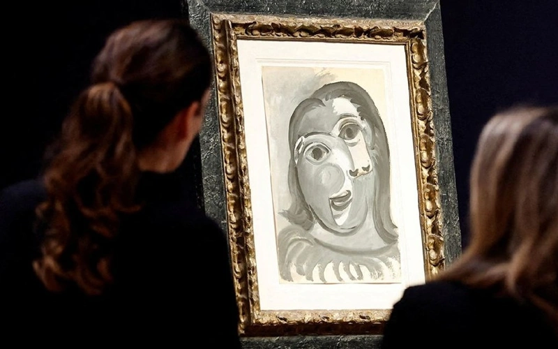 Лицо женщины: картину Пикассо разыграли в лотерее