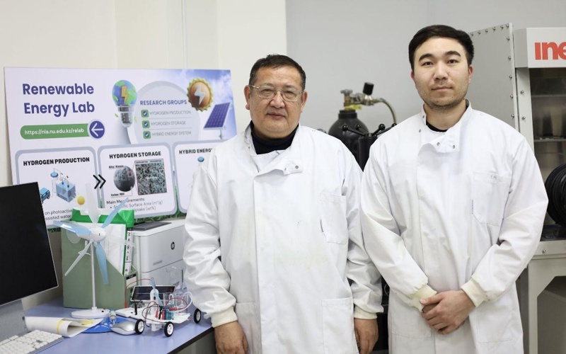 Первая отечественная установка по производству «зеленого водорода» запущена в Казахстане Первая отечественная установка по производству «зеленого водорода» запущена в Казахстане