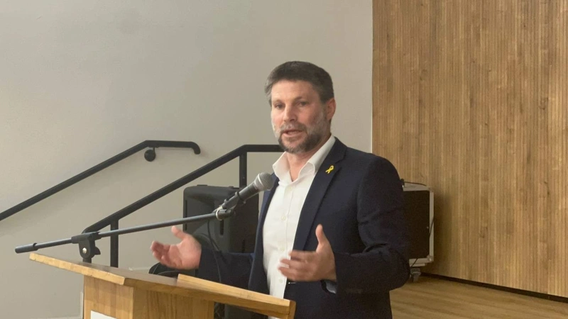 Министр финансов Израиля Бецалель Смотрич