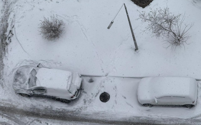 Алматыға қар жауды Алматыға қар жауды