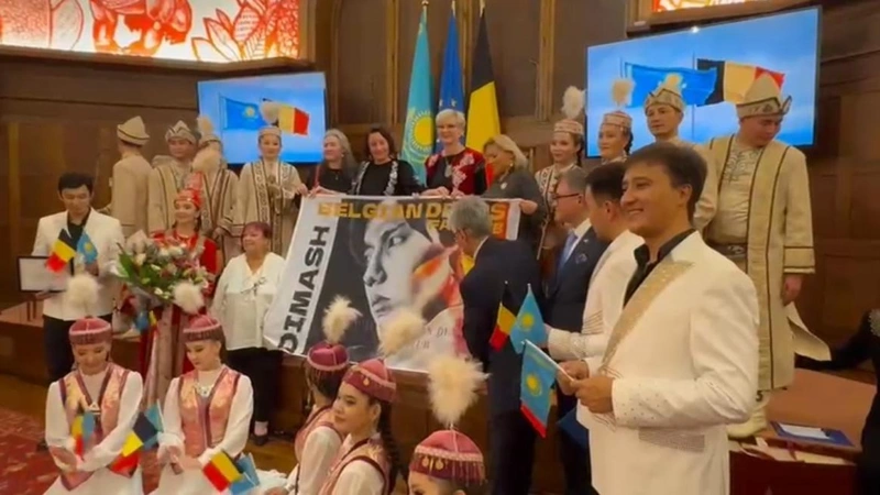 Kazakhstani artists hold concert in Brussels 