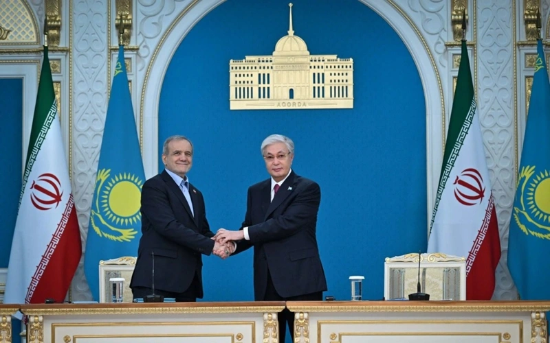 Presidents of Kazakhstan and Iran make Joint Statement