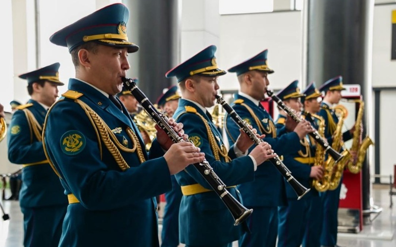 Орталық әскери оркестр Дохада өтетін фестивальде өнер көрсетеді Орталық әскери оркестр Дохада өтетін фестивальде өнер көрсетеді