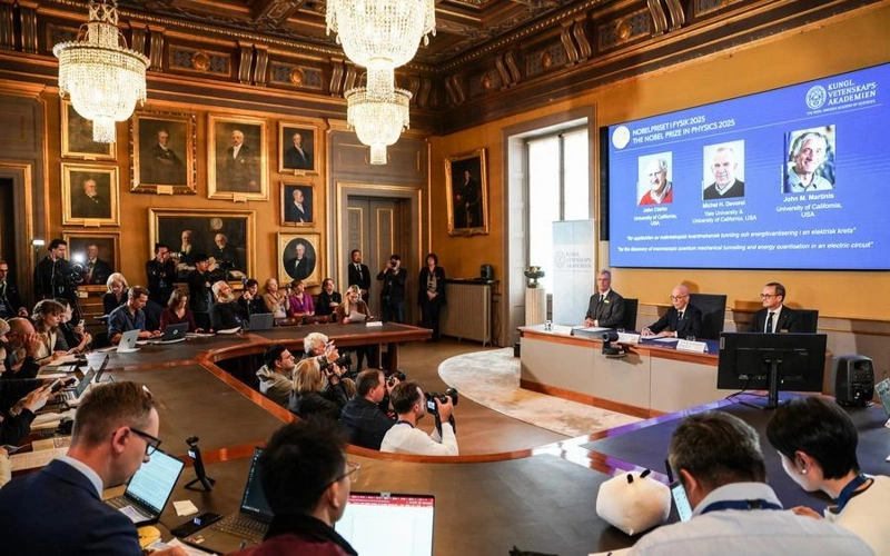 2025 Nobel Prizes awarded at Stockholm Ceremony