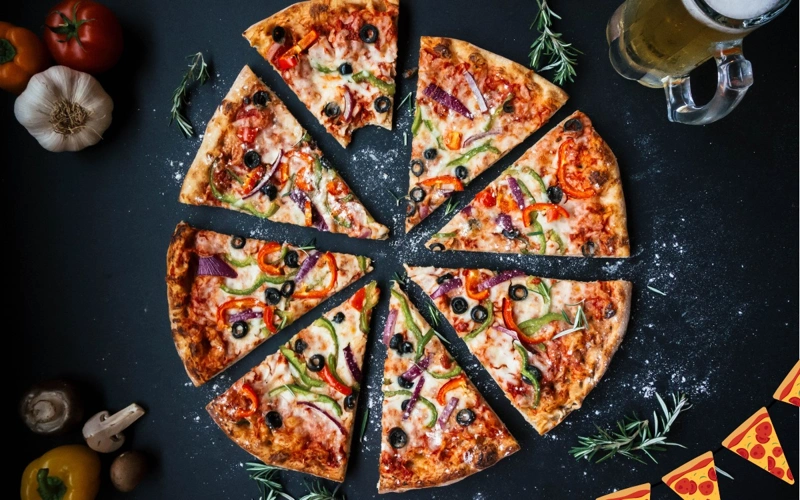 Pizza, Italian cuisine, food, Italy