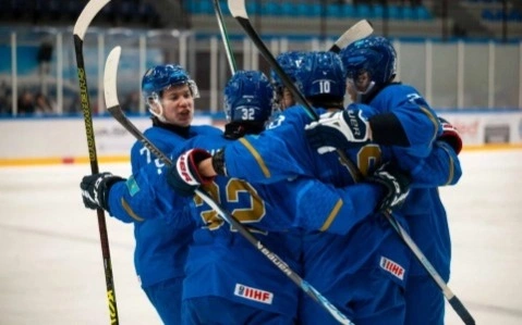 Kazakhstan scores 14 goals at IIHF World Junior Championships
