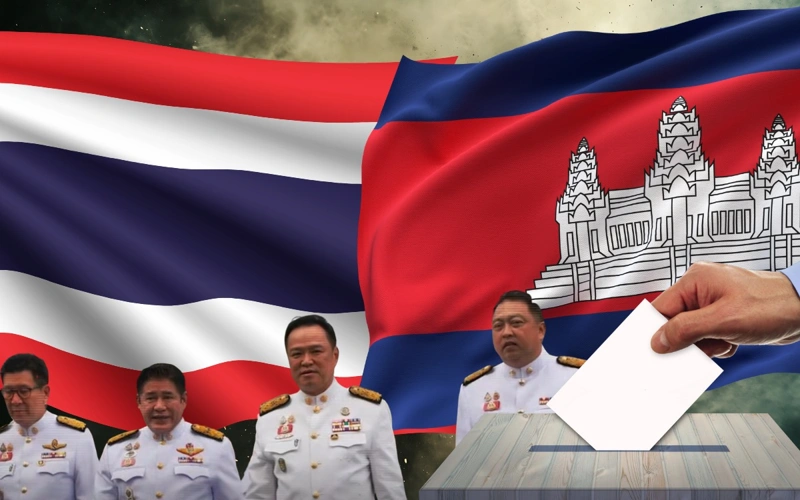Thailand, Cambodia, armed conflict, war, Asia, Parliament, election, escalating