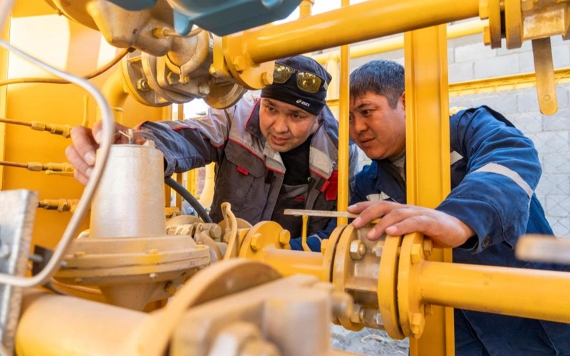 Газ подведут к 72% населенных пунктов области Жетысу