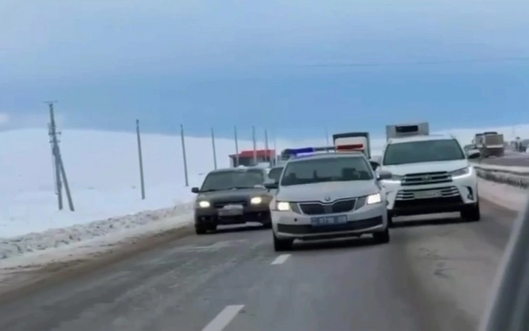 МВД Казахстана обратилось к водителям