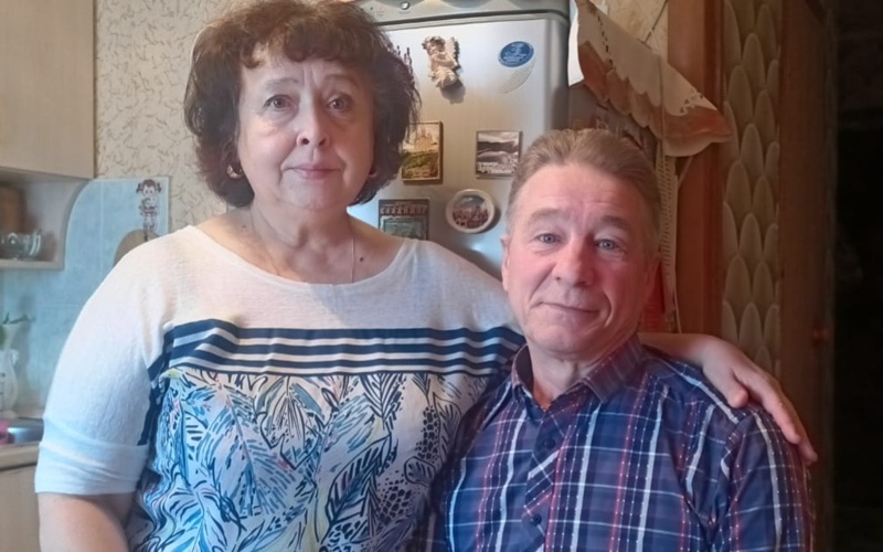 Сергей Косянчук с супругой о