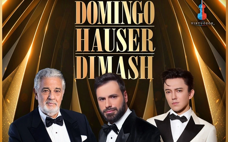 Dimash to share stage with Domingo, HAUSER in Budapest