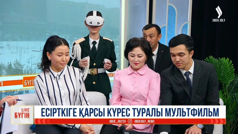 Aqmola oblysynyń oqýshylary esirtkige qarsy mýltfılm ázirledi