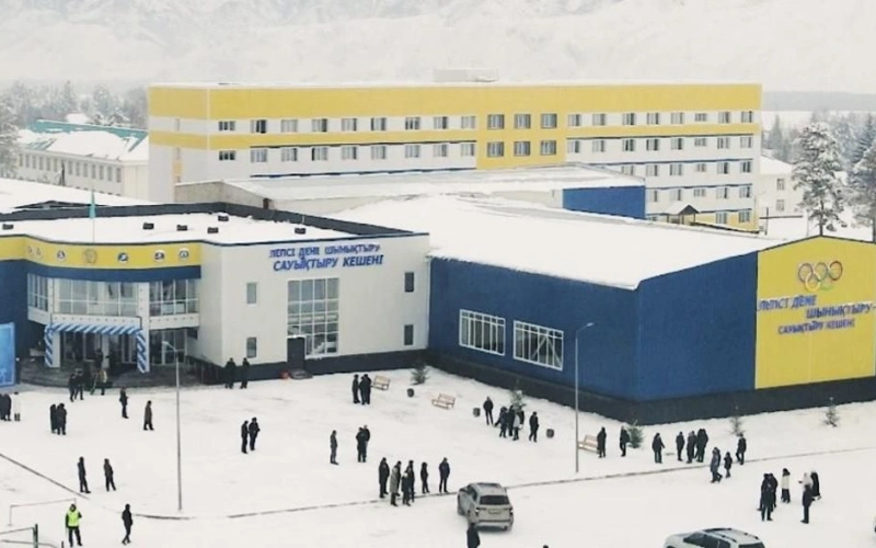Спорткомплекс с общежитием открыли в отдаленном селе Лепсы области Жетысу
