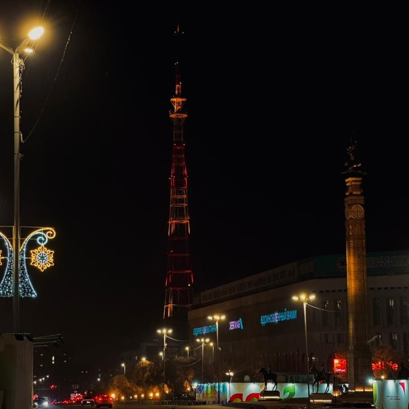 Алматыдағы телемұнара жаңа келбетке енді Алматыдағы телемұнара жаңа келбетке енді