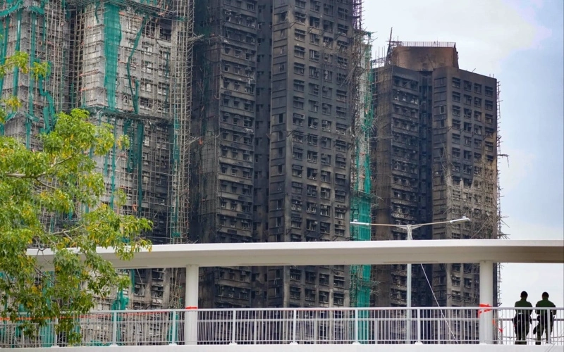 Пожар в Гонконге