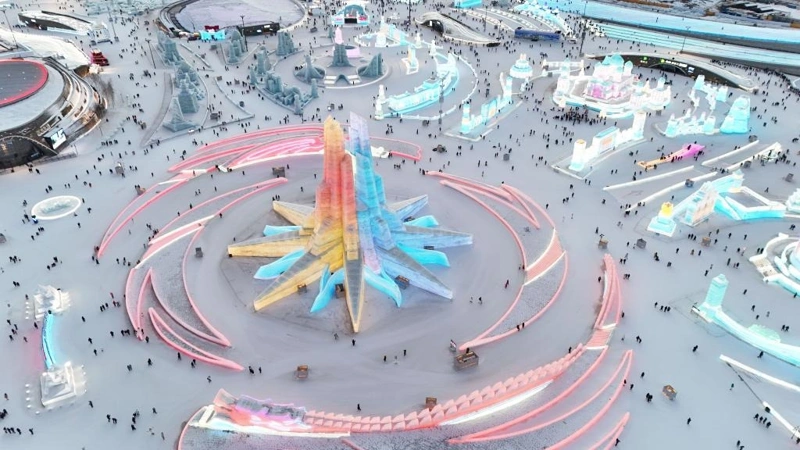 World’s Largest Ice and Snow Theme Park to Open in Harbin