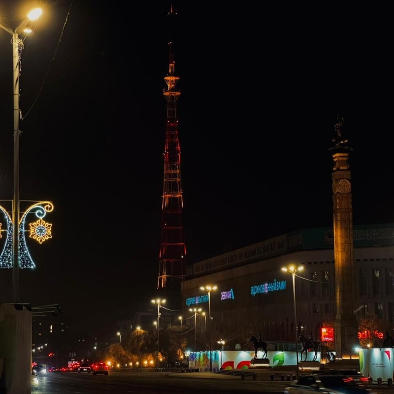 Алматыдағы телемұнара жаңа келбетке енді Алматыдағы телемұнара жаңа келбетке енді