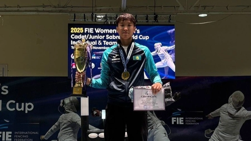 Kazakhstan's Aibar Kaiym clinches gold at Cadet World Cup stage