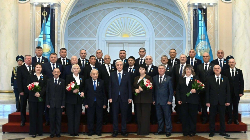 Инженеры-энергетики из Мангистауской области получили госнаграды от Президента Казахстана