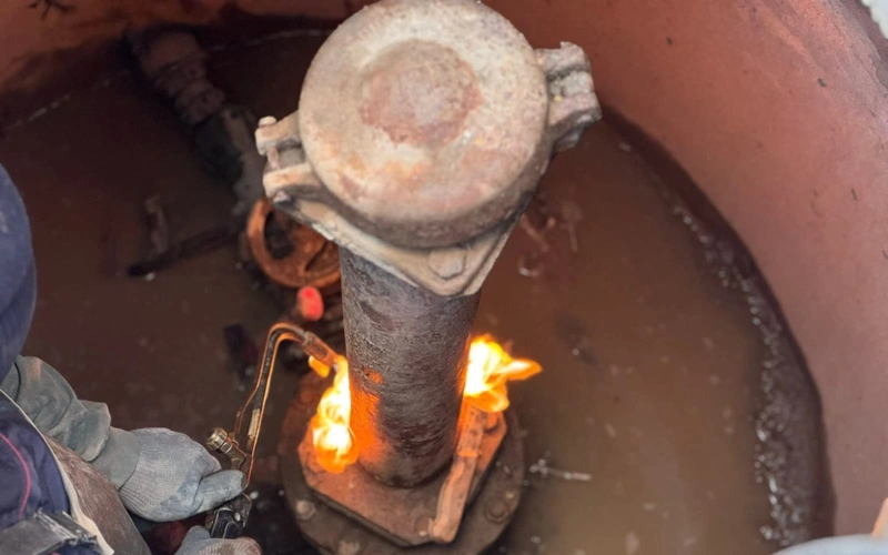 Сбой на насосной станции в Кызыдорде 