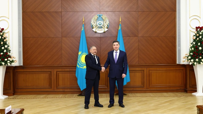 Энергетика саласының қызметкерлері мен ардагерлеріне мемлекеттік наградалар табыс етілді Энергетика саласының қызметкерлері мен ардагерлеріне мемлекеттік наградалар табыс етілді