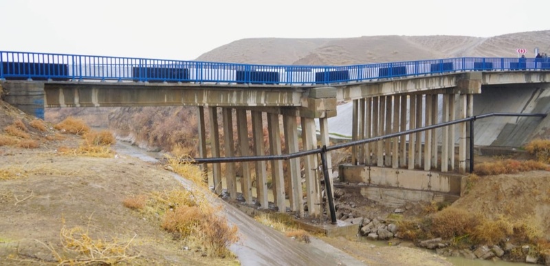 Túrkistan oblysynda kópir qulady 