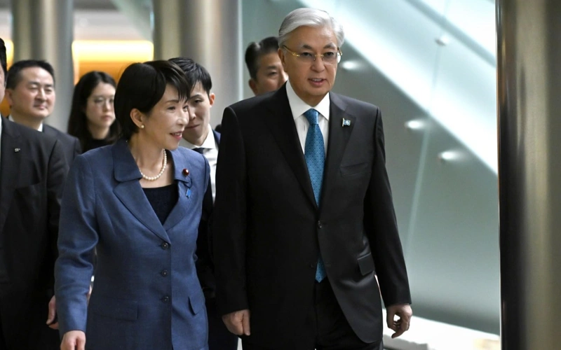 Japan and Kazakhstan