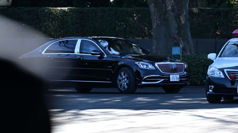 Глава государства прибыл в Императорский дворец