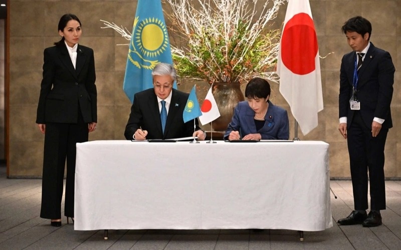 Тоқаев ва Такаичи