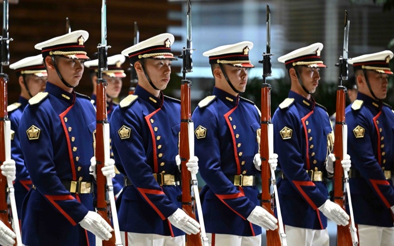 Official welcome ceremony held for Kazakh President at Japan PM’s Office Japan