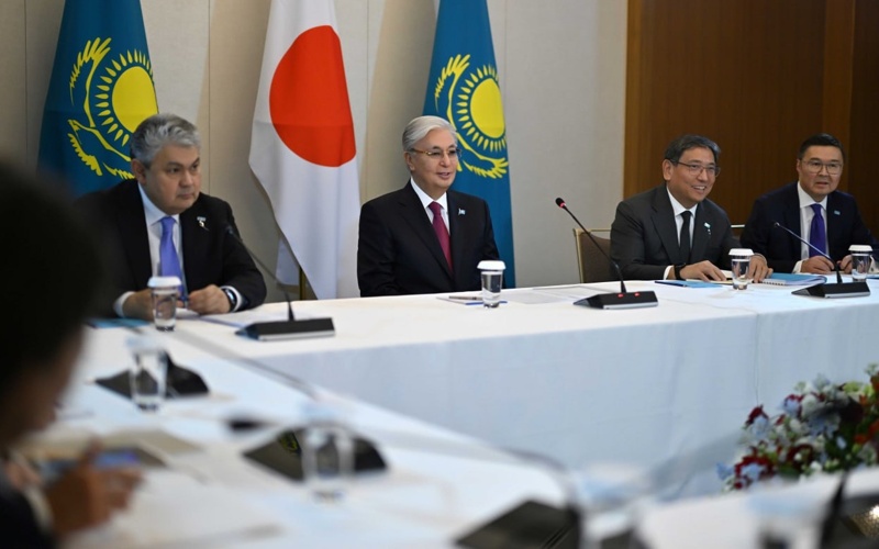President Tokayev meets members of Japanese League of Friendship with Kazakhstan President Tokayev meets members of Japanese League of Friendship with Kazakhstan