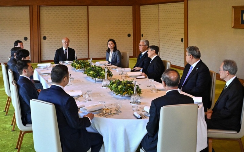 Император Нарухито дал официальный прием в честь Президента Казахстана