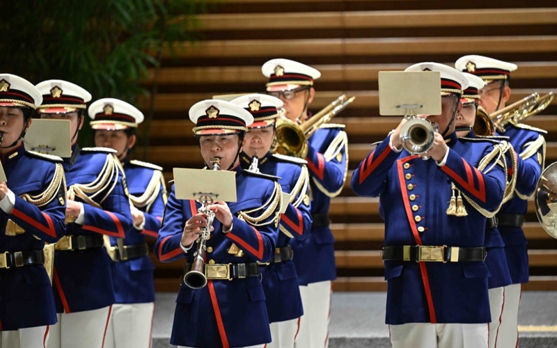 Жапония Премьер-министрінің офисінде Президент Қасым-Жомарт Тоқаевты салтанатты қарсы алу рәсімі өтті