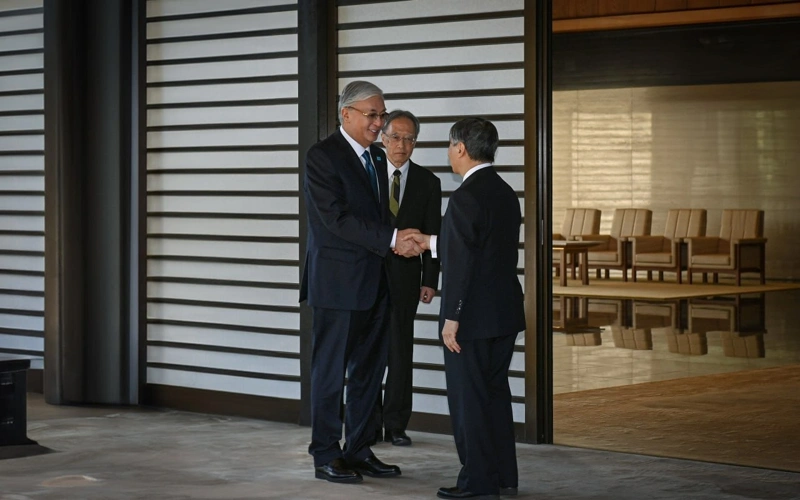 Meeting of President Tokayev and Emperor Naruhito concludes in Tokyo