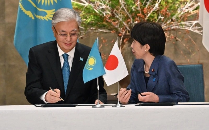 Тоқаев ва Такаичи