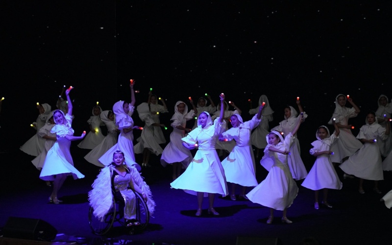 Премьера мюзикла «Свет» нового инклюзивного театра «Дара ұрпақ» прошла в Туркестане л