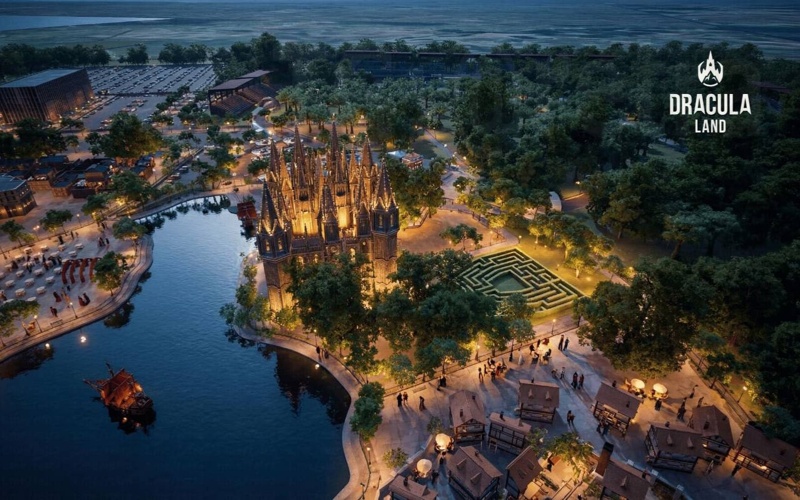 Romania, Dracula, Bucharest, technology, DraculaLand, complex, park, entertainment