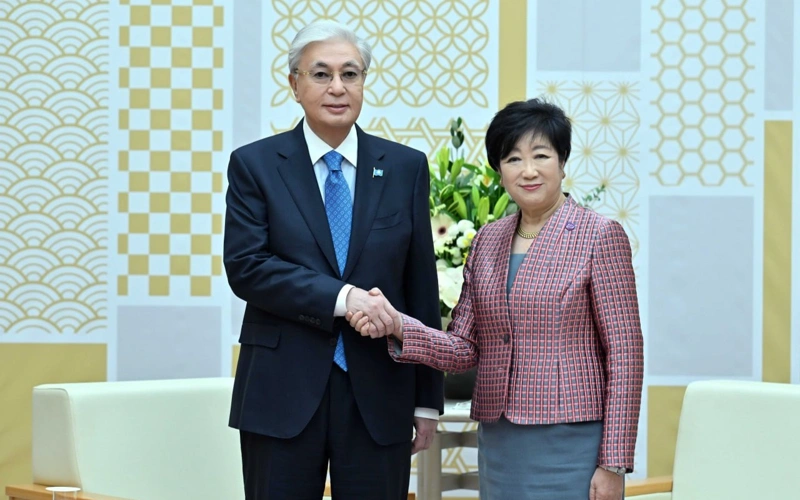 President of Kazakhstan and Tokyo Governor discuss smart city and AI cooperation