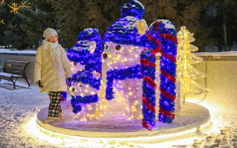 Up to 40 New Year trees light up Astana&rsquo;s Ertegi Fest 