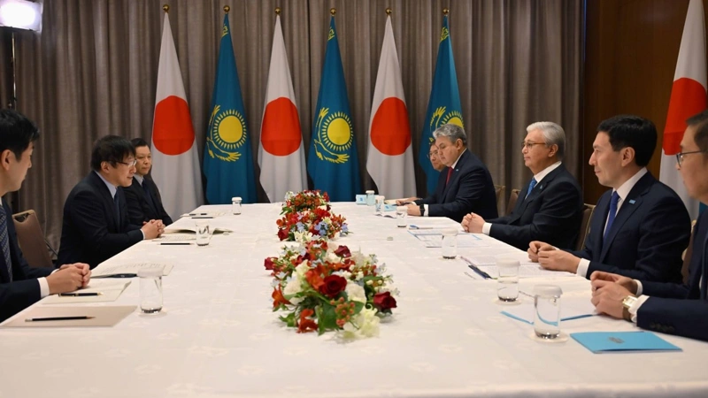 Мемлекет басшысы Жапония металл және энергетикалық қауіпсіздік жөніндегі ұйымының (JOGMEC) төрағасы Ичиро Такахаруды қабылдады