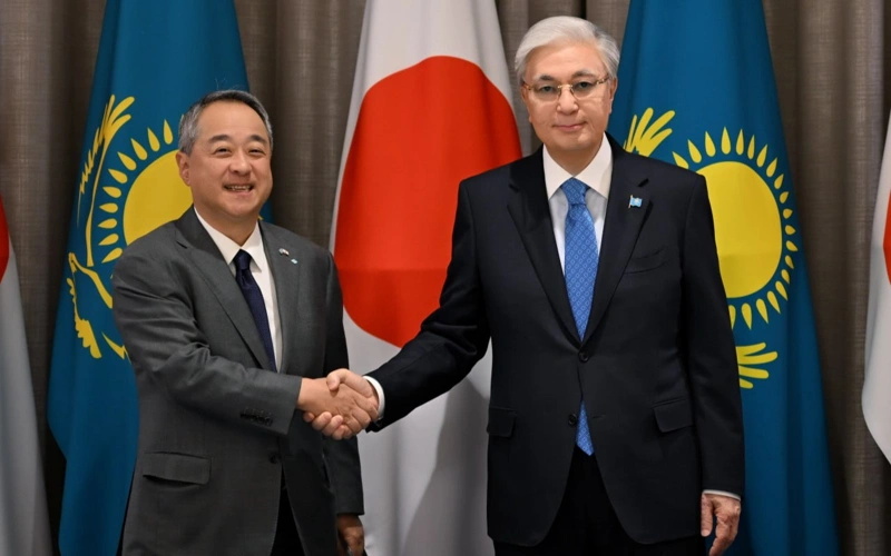 President Met with Shingo Ueno, CEO of Sumitomo Corporation