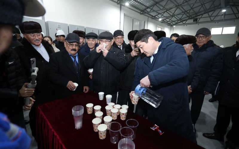 Новый опреснительный завод запущен в селе Курык