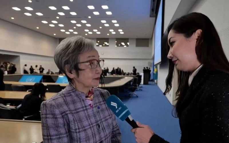 Japan ex-FM Kawaguchi praises President Tokayev’s UN reform vision