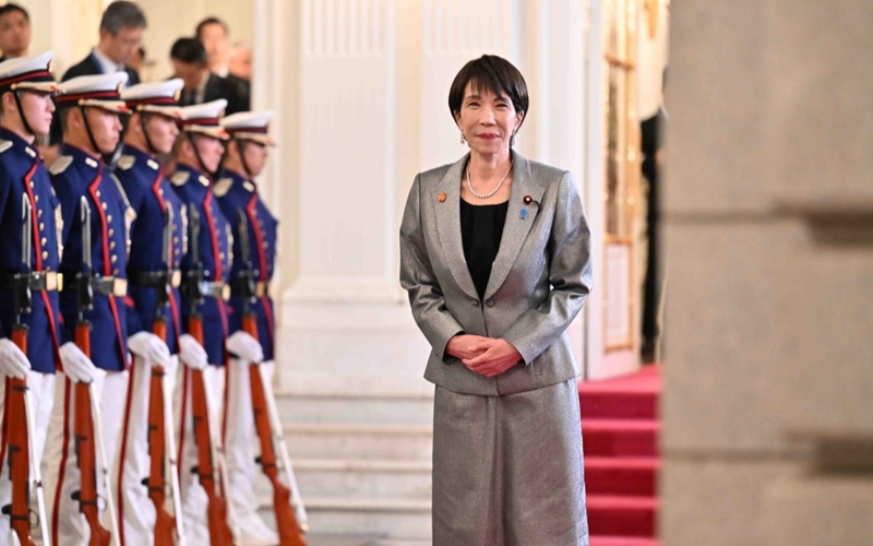 President Tokayev joins CA leaders at official reception by Japanese PM Sanae Takaichi