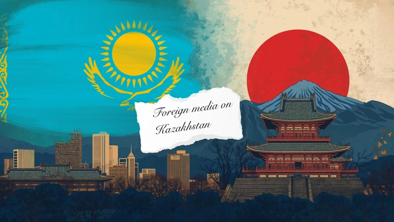 Foreign media on Kazakhstan, Japan, Kazakhstan