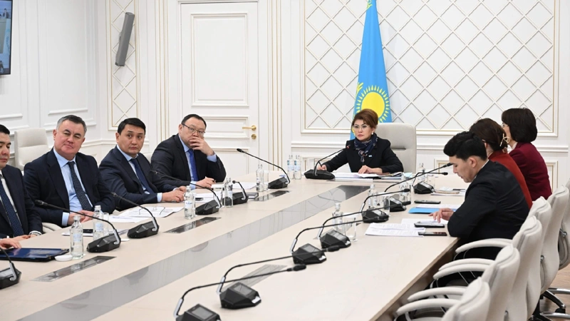  Аида Балаева, совещание с активом города Алматы