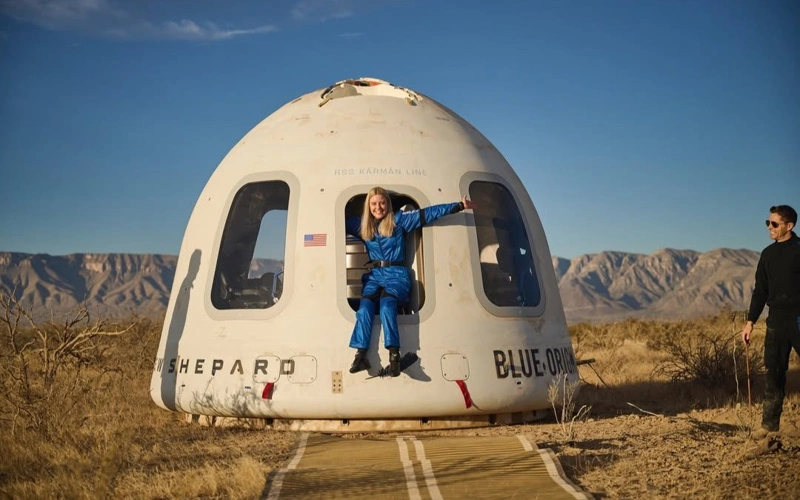 First wheelchair user reaches space