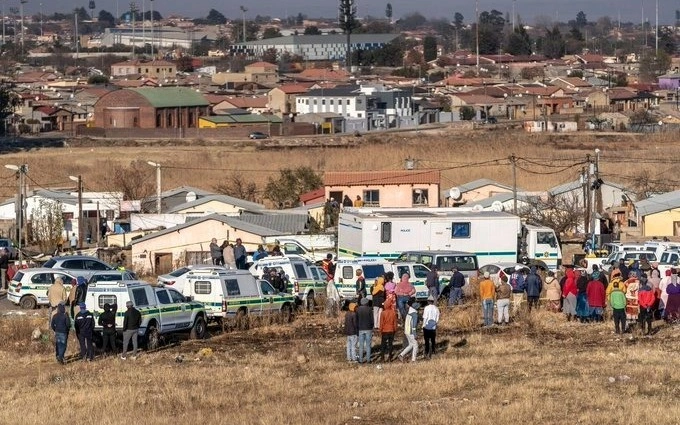 At least 9 killed, 10 injured in mass shooting in South Africa's Johannesburg  