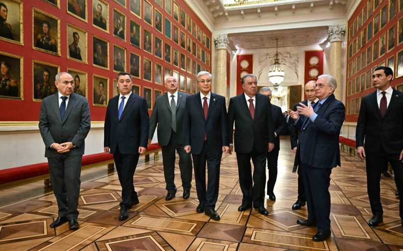 Мәртебелі меймандарға музейде экскурсия жүргізілді