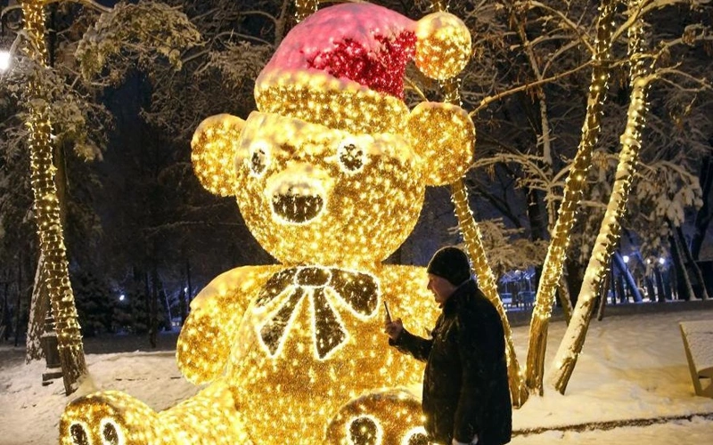 Новогодние локации Алматы